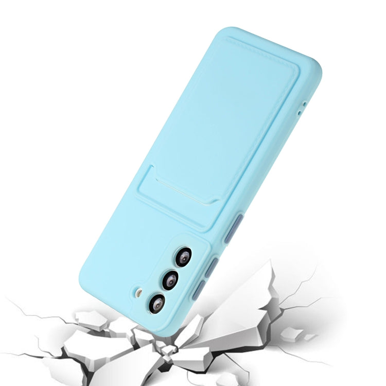 For Samsung Galaxy A55 Shockproof TPU Case with Card Holder - Durable & Lightweight Design