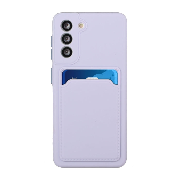 For Samsung Galaxy A55 Shockproof TPU Case with Card Holder - Durable & Lightweight Design