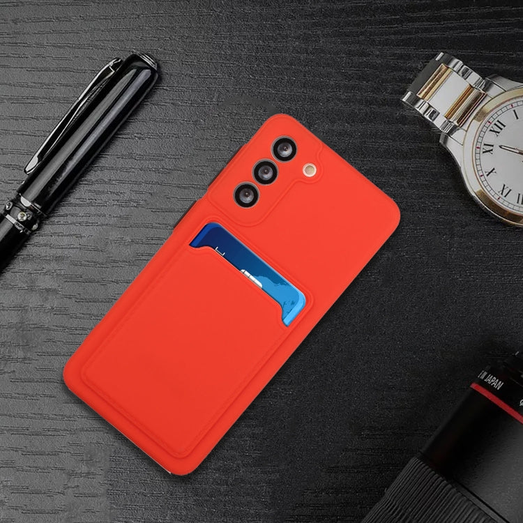 For Samsung Galaxy A55 Shockproof TPU Case with Card Holder - Durable & Lightweight Design