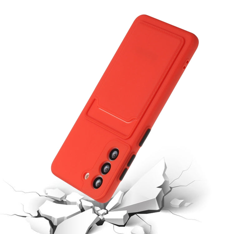 For Samsung Galaxy A55 Shockproof TPU Case with Card Holder - Durable & Lightweight Design