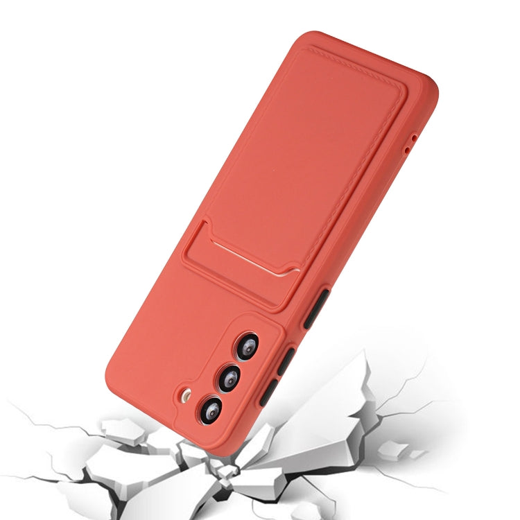For Samsung Galaxy A55 Shockproof TPU Case with Card Holder - Durable & Lightweight Design