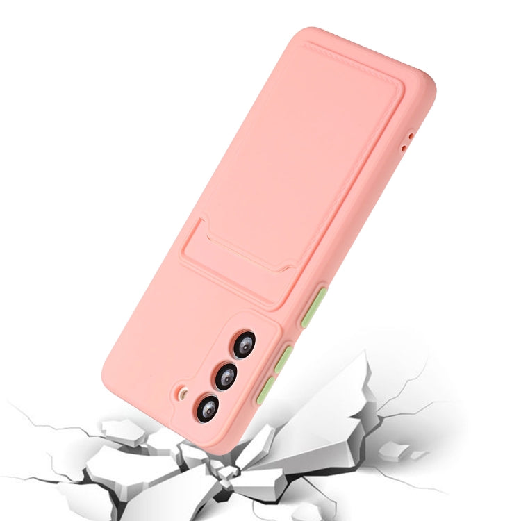 For Samsung Galaxy A55 Shockproof TPU Case with Card Holder - Durable & Lightweight Design