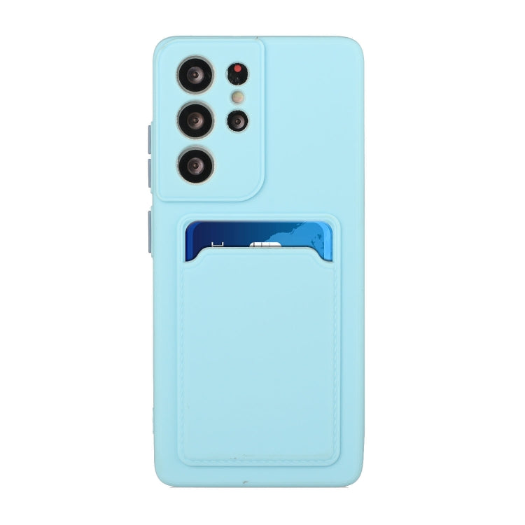 For Samsung Galaxy S24 Ultra Shockproof TPU Case with Card Holder - Durable & Lightweight Design