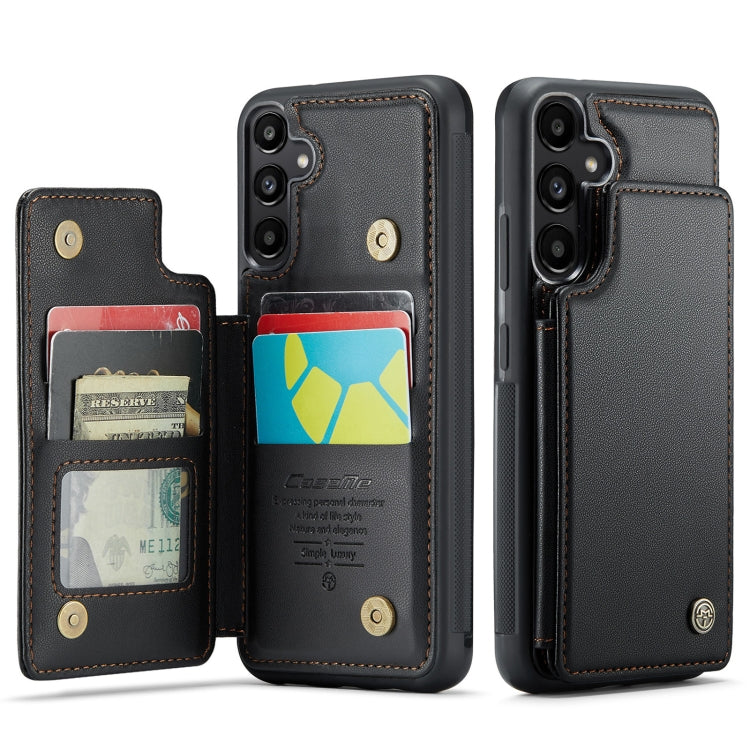 For Samsung Galaxy A55 5G CaseMe C22 Card Slots Holder RFID Anti-theft Phone Case