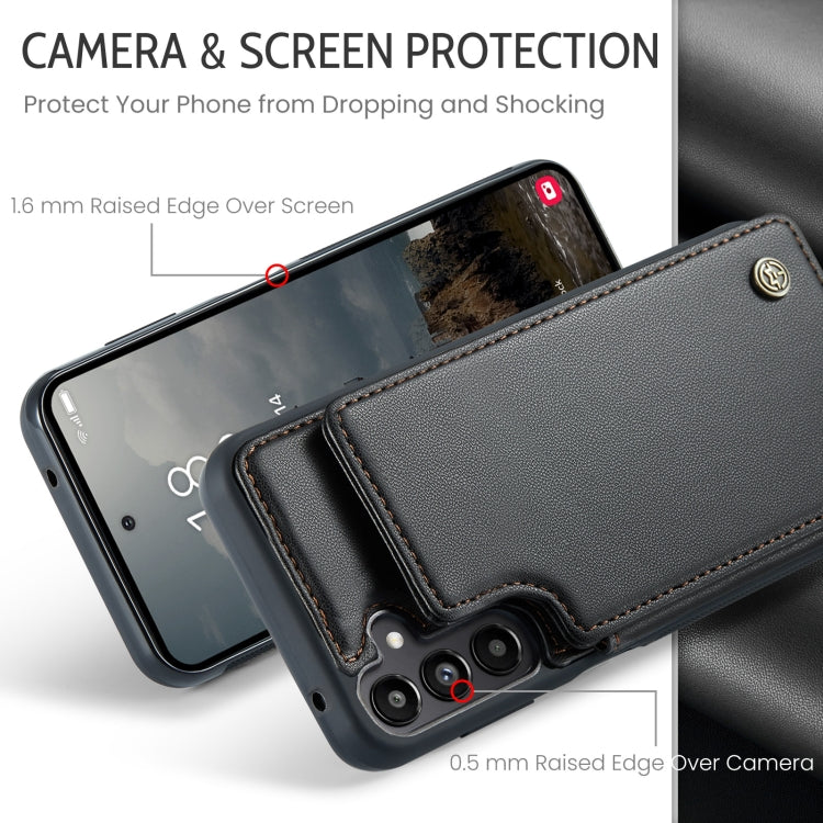 For Samsung Galaxy A55 5G CaseMe C22 Card Slots Holder RFID Anti-theft Phone Case