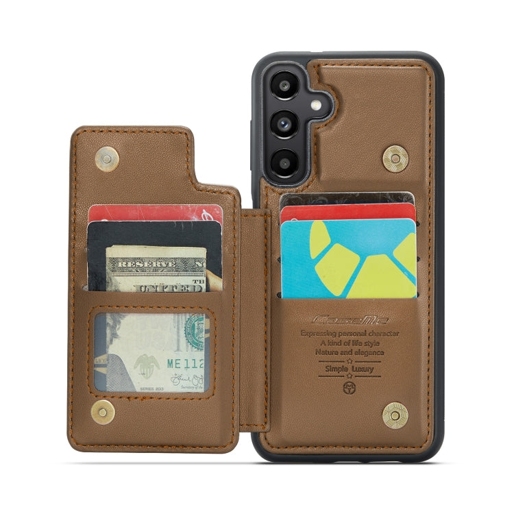 For Samsung Galaxy A55 5G CaseMe C22 Card Slots Holder RFID Anti-theft Phone Case