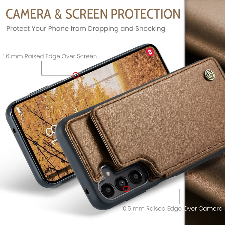 For Samsung Galaxy A55 5G CaseMe C22 Card Slots Holder RFID Anti-theft Phone Case