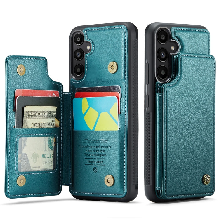 For Samsung Galaxy A55 5G CaseMe C22 Card Slots Holder RFID Anti-theft Phone Case