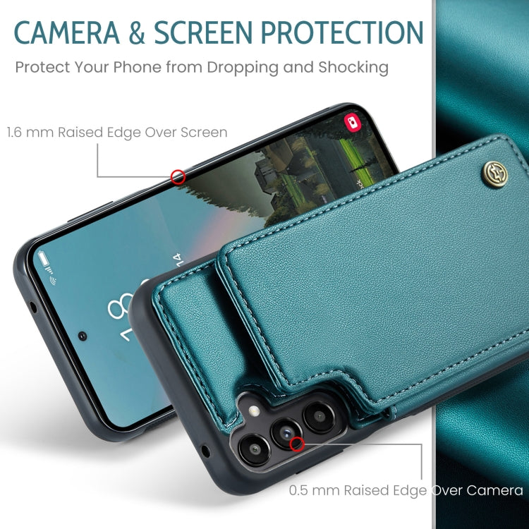 For Samsung Galaxy A55 5G CaseMe C22 Card Slots Holder RFID Anti-theft Phone Case