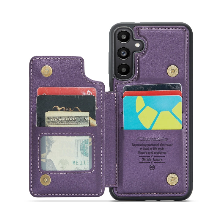 For Samsung Galaxy A55 5G CaseMe C22 Card Slots Holder RFID Anti-theft Phone Case