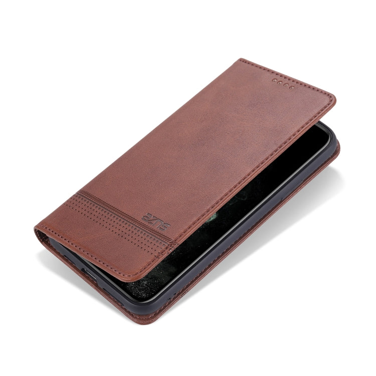 iPhone 12 Pro Max Leather Wallet Case with Card Holder & Magnetic Closure