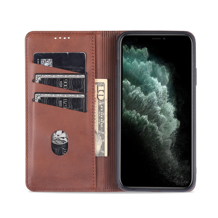iPhone 11 Pro Max Leather Wallet Case with Card Holder & Magnetic Closure