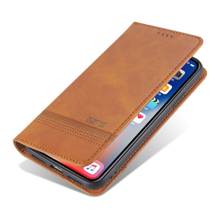 iPhone X/XS Leather Wallet Case with Card Holder & Magnetic Closure