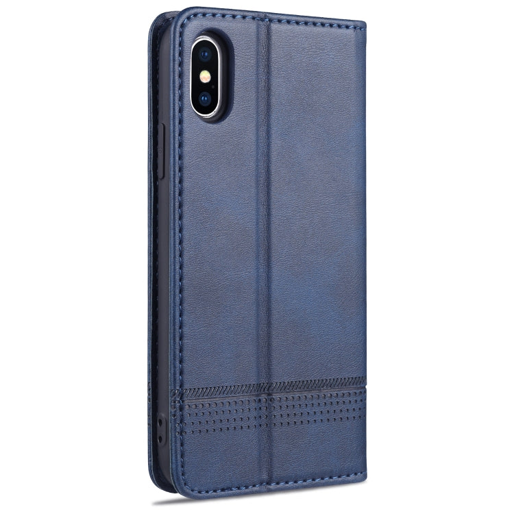 iPhone X/XS Leather Wallet Case with Card Holder & Magnetic Closure