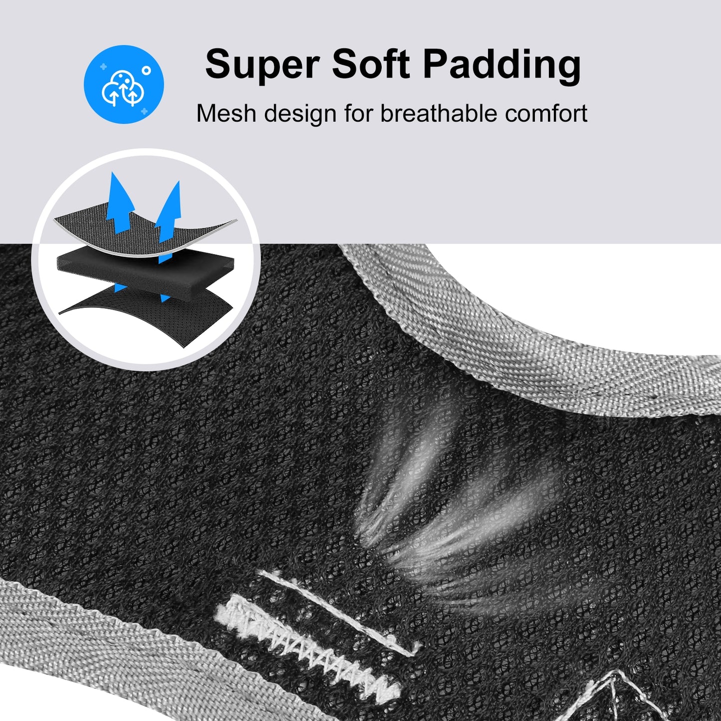 Reflective & Breathable Nylon Dog Harness with Adjustable Traction Rope - Safe and Durable