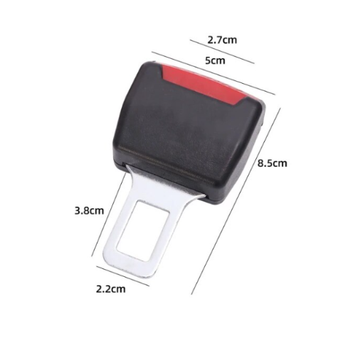 2 Pack Universal Car Seat Belt Extender - RS-01 Safety Buckle Extension