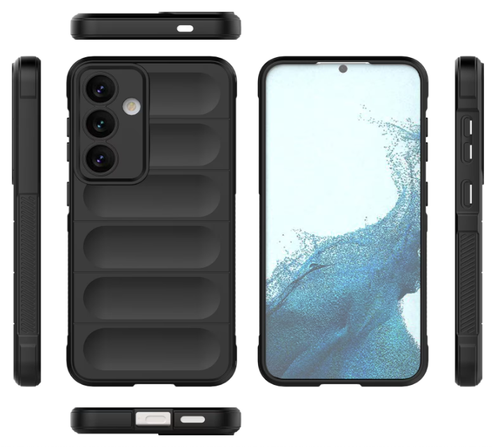 Samsung Galaxy S24+ 5G Case - Magic Shield TPU+Flannel Protective Cover