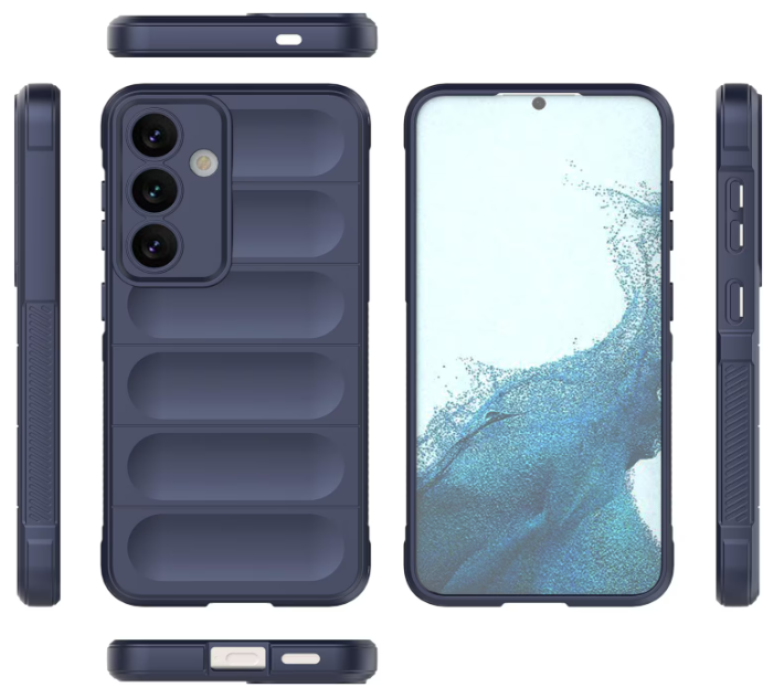 Samsung Galaxy S24+ 5G Case - Magic Shield TPU+Flannel Protective Cover