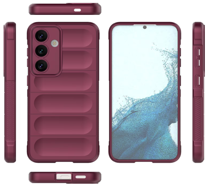 Samsung Galaxy S24+ 5G Case - Magic Shield TPU+Flannel Protective Cover