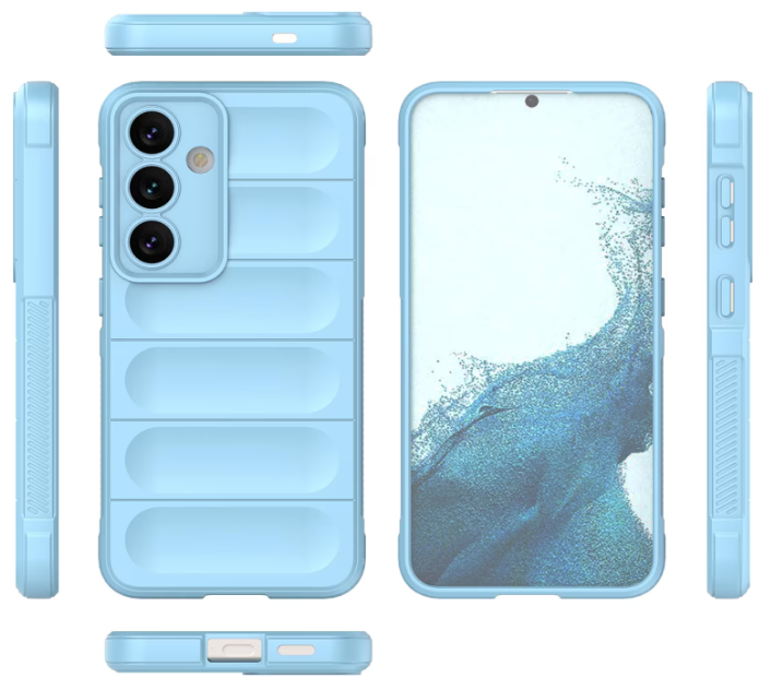 Samsung Galaxy S24+ 5G Case - Magic Shield TPU+Flannel Protective Cover