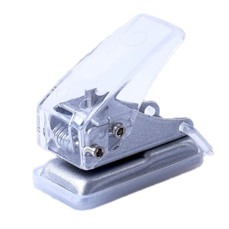 KW-Trio 92A0 Compact Single Hole Punch - 10 Sheets Capacity, Mini Loose Leaf Puncher, Easy Storage with Lock