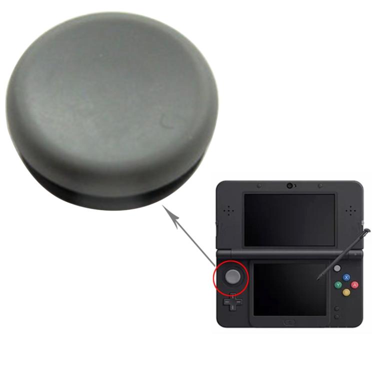 High-Quality 3D Joystick Cap for New Nintendo 3DS - Grey Analog Controller Stick Replacement