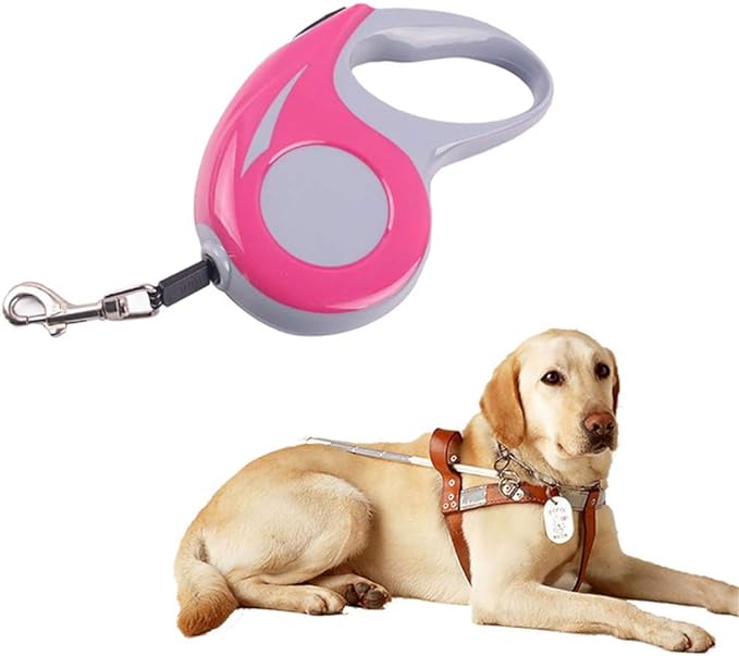 Retractable Dog Leash - 3m/5m Automatic Pet Walking Rope with Durable Hook