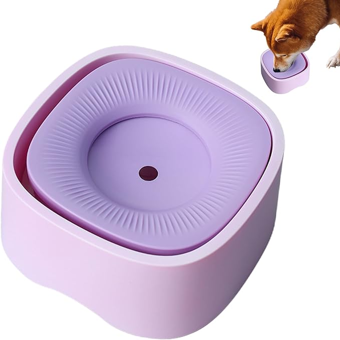 Pets No Wet Mouth Floating Bowl Cats And Dogs Buoyant Drinking Fountain Bowl