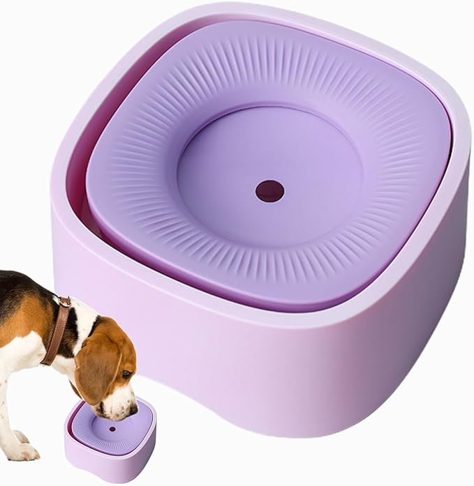 Pets No Wet Mouth Floating Bowl Cats And Dogs Buoyant Drinking Fountain Bowl