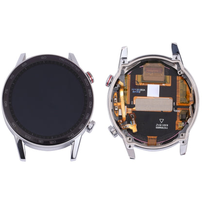 Honor Magic Watch 2 MNS-B19 46mm LCD Screen and Digitizer Full Assembly with Frame (Silver) - Replacement Part