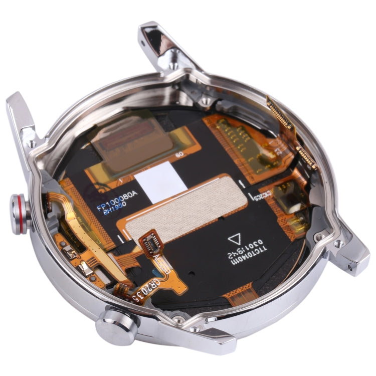 Honor Magic Watch 2 MNS-B19 46mm LCD Screen and Digitizer Full Assembly with Frame (Silver) - Replacement Part