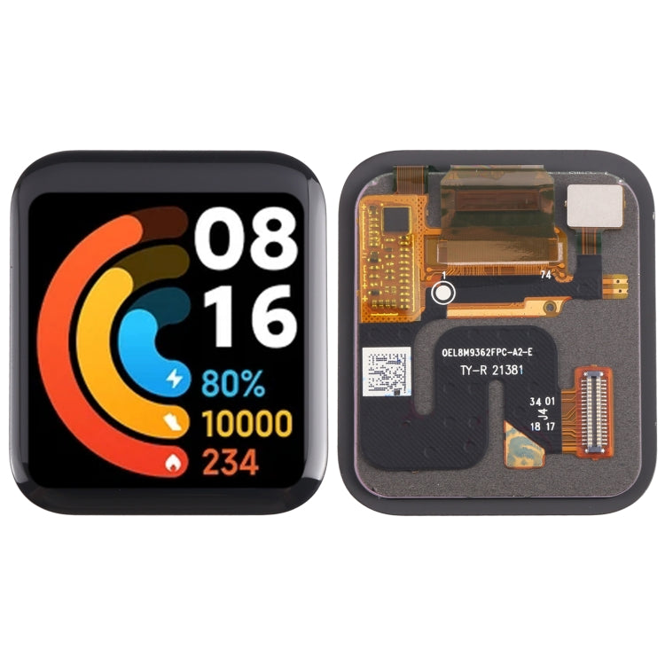 Xiaomi Redmi Watch 2 LCD Screen & Digitizer Full Assembly Replacement - Test Before Installation
