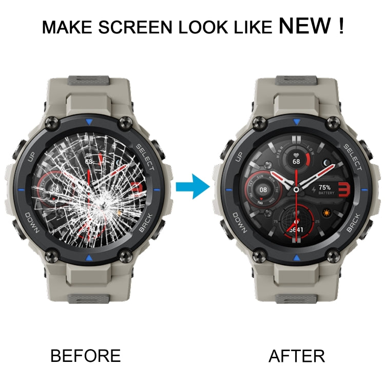 Amazfit T-Rex Pro / Original LCD Screen & Digitizer Full Assembly Replacement - Perfect Fit & Quality Tested