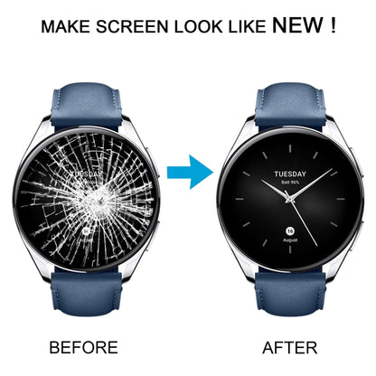 Xiaomi Watch S2 46mm Original LCD Screen Replacement (Silver) + Touch Digitizer Assembly - Test Before Installation