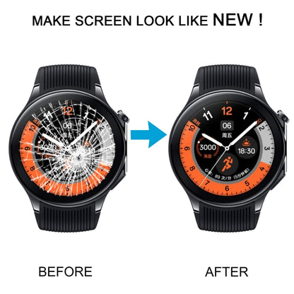 Original LCD Screen and Digitizer Assembly for OPPO Watch X (Black) - Complete Replacement Unit