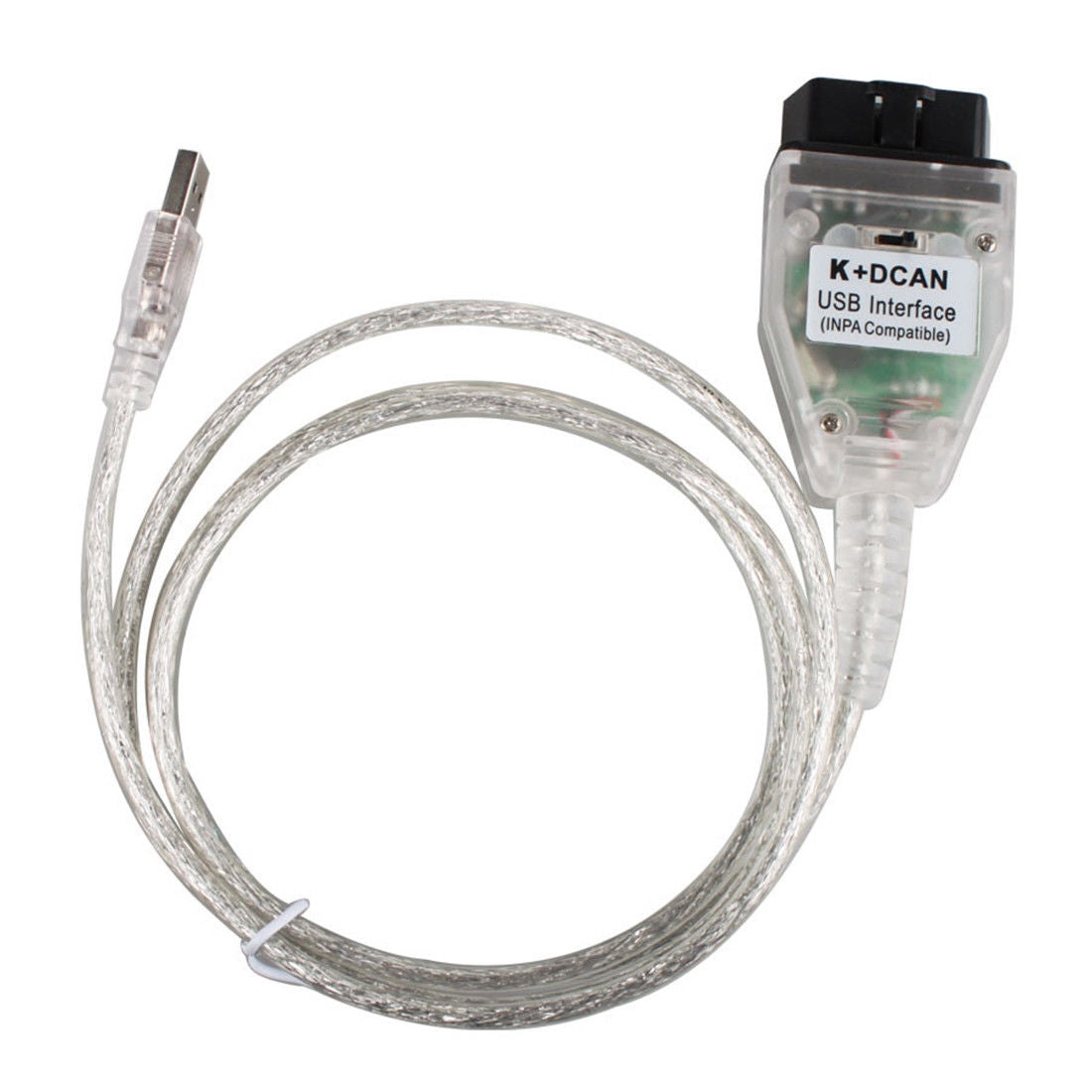 BMW INPA K+CAN Switch USB Interface Cable - Diagnostic Tool for E60, E90, E87 & More with Windows Compatibility