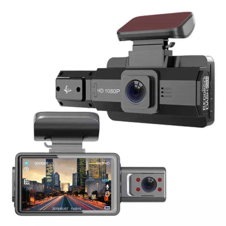 Dual HD Car Camera with Night Vision & 720P Recording - F9 Infrared Driving Recorder