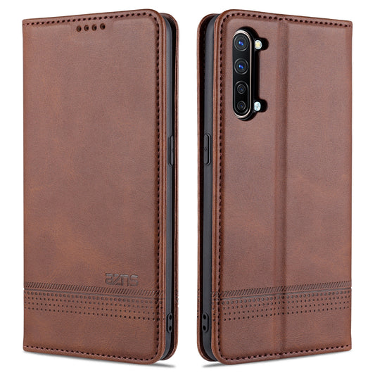 OPPO K7/Reno3 5G Leather Wallet Case with Card Holder & Magnetic Closure