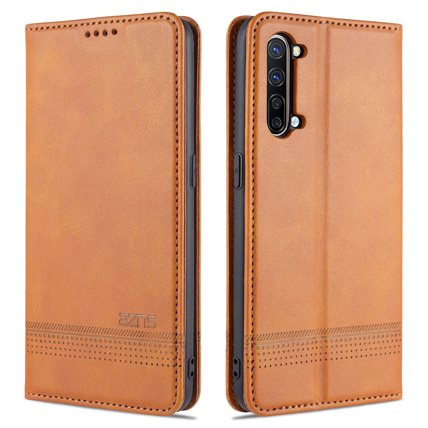 OPPO K7/Reno3 5G Leather Wallet Case with Card Holder & Magnetic Closure