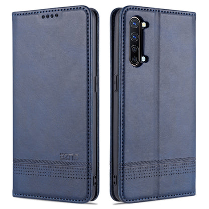 OPPO K7/Reno3 5G Leather Wallet Case with Card Holder & Magnetic Closure