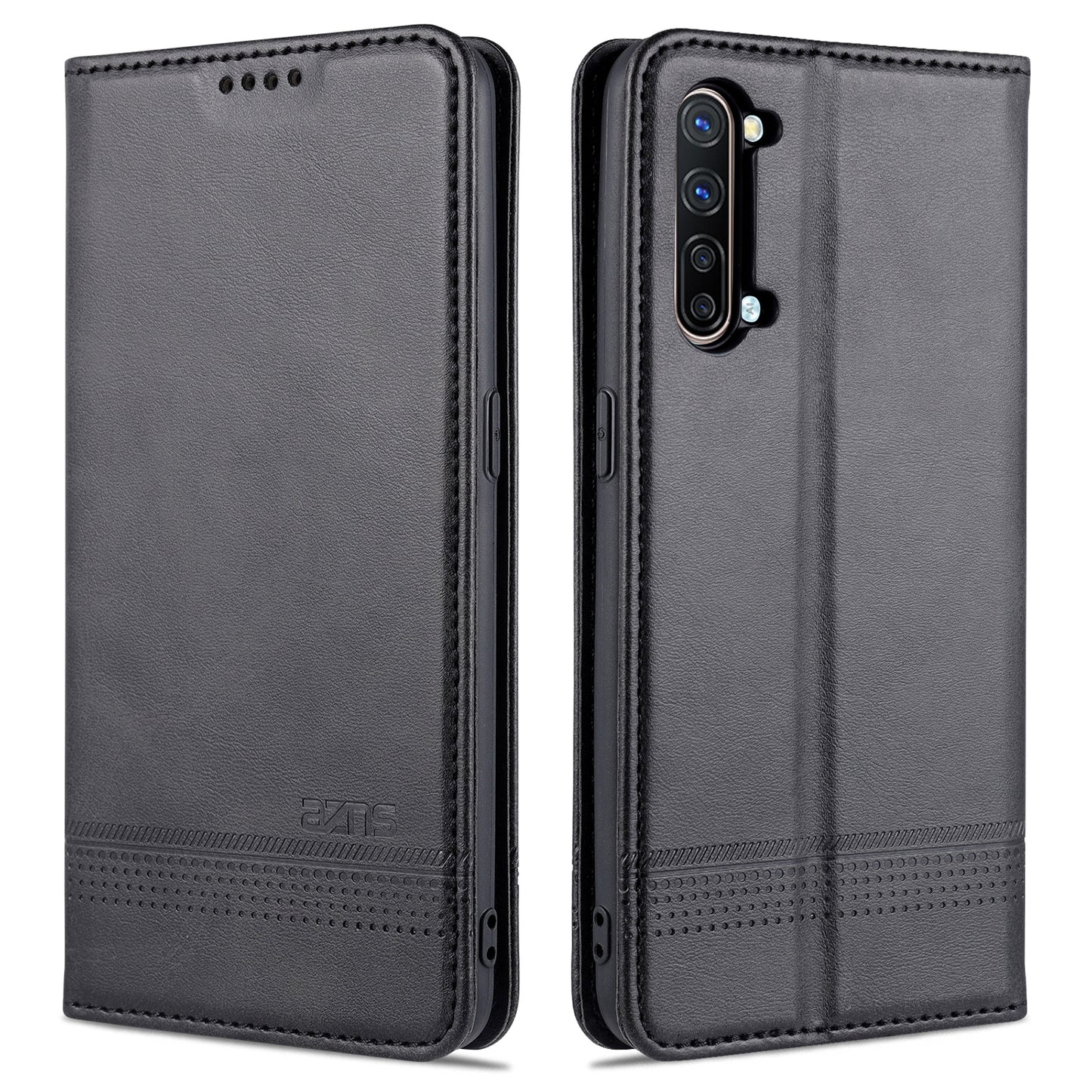 OPPO K7/Reno3 5G Leather Wallet Case with Card Holder & Magnetic Closure