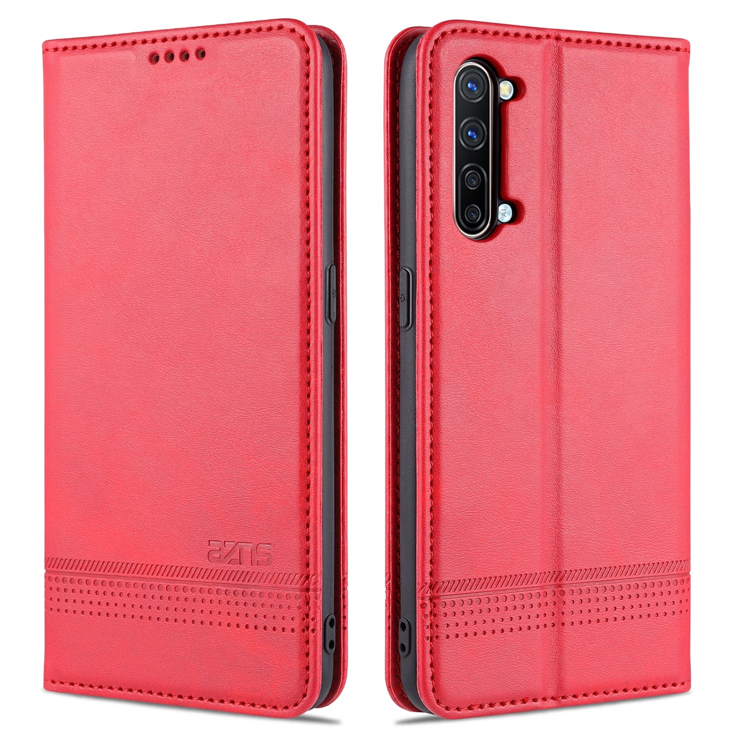 OPPO K7/Reno3 5G Leather Wallet Case with Card Holder & Magnetic Closure