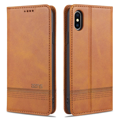 iPhone XS Max Leather Wallet Case with Card Holder & Magnetic Closure