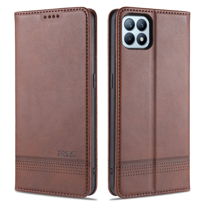 OPPO Reno4 SE Leather Wallet Case with Card Holder & Magnetic Closure