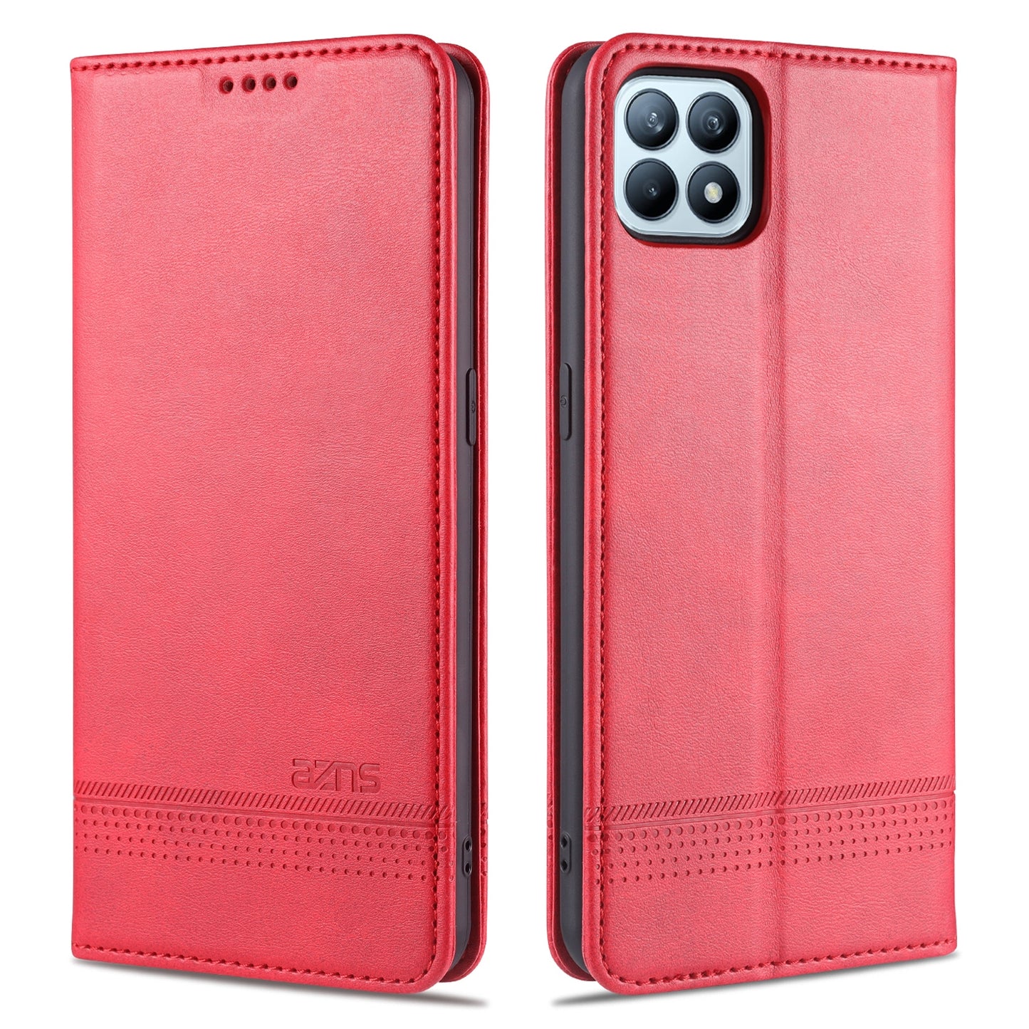 OPPO Reno4 SE Leather Wallet Case with Card Holder & Magnetic Closure