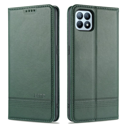 OPPO Reno4 SE Leather Wallet Case with Card Holder & Magnetic Closure