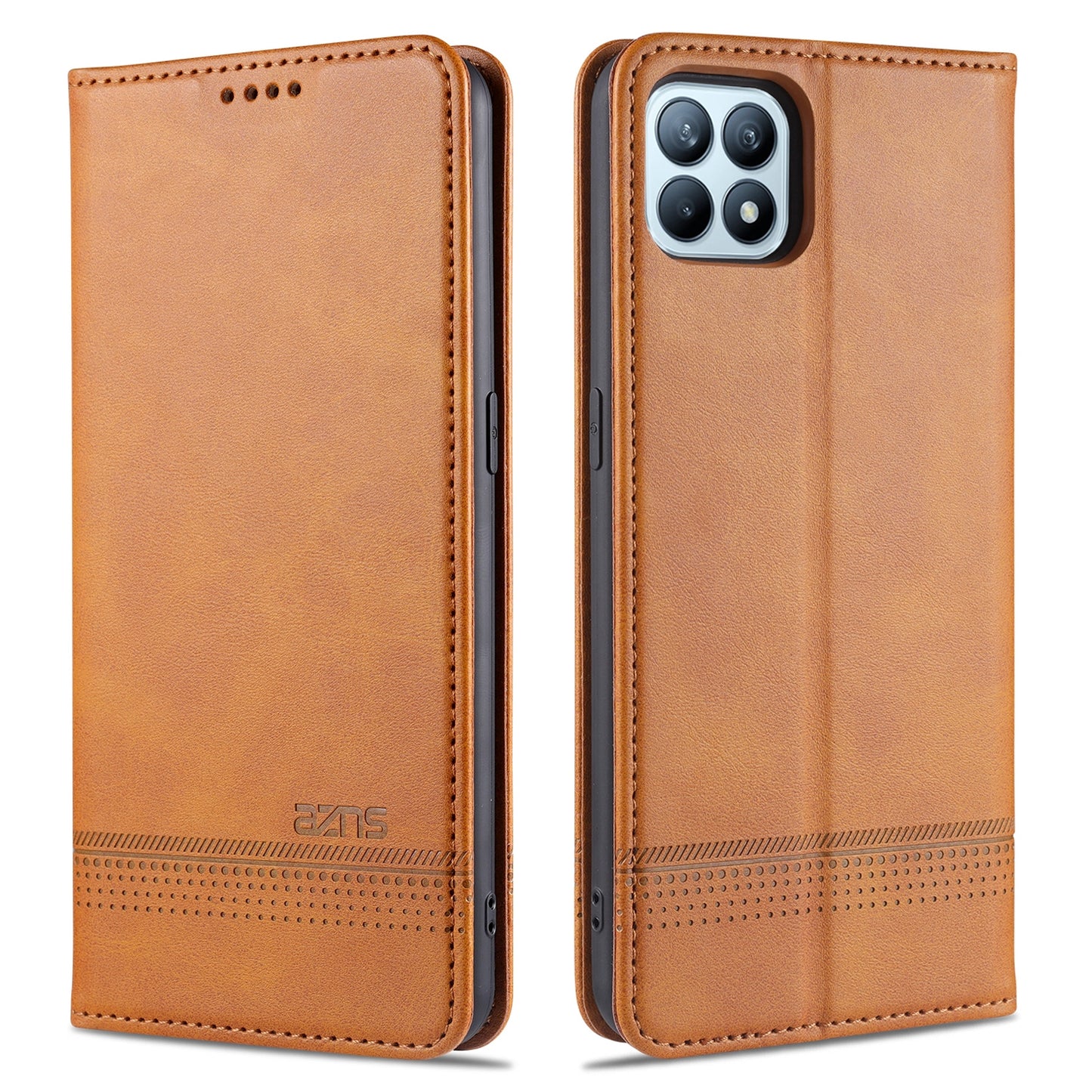 OPPO Reno4 SE Leather Wallet Case with Card Holder & Magnetic Closure