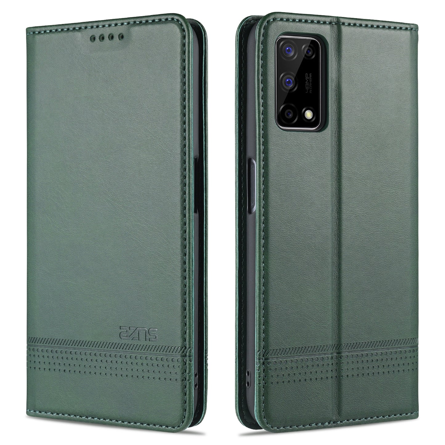 OPPO K7x/Realme V5 5G Leather Wallet Case with Card Holder & Magnetic Closure