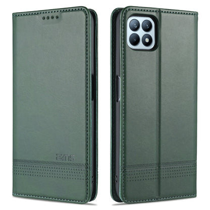 OPPO A72 5G Leather Wallet Case with Card Holder & Magnetic Closure