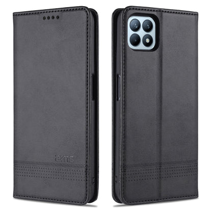 OPPO A72 5G Leather Wallet Case with Card Holder & Magnetic Closure